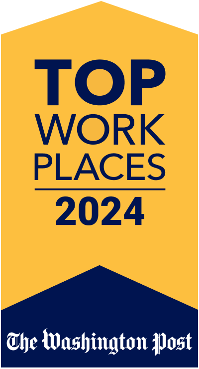 Washington Post Top Work Places 2024 Badge.