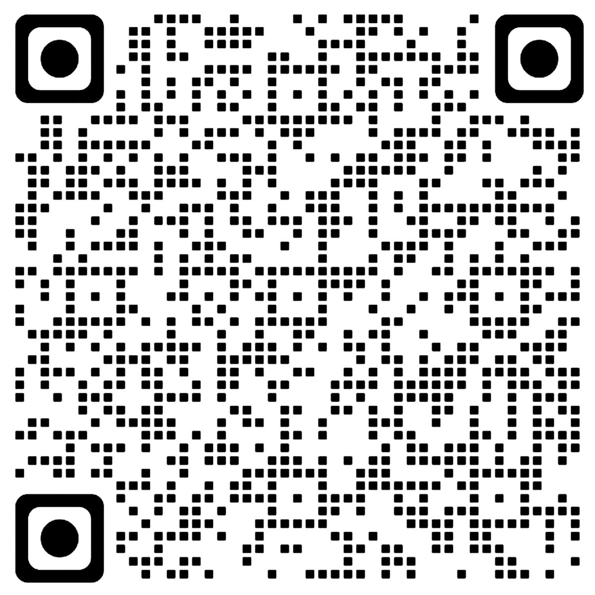 QR code that links to the Apple App Store to download the HealthWell Foundation's new phone app.